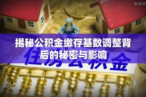洪泽揭秘公积金缴存基数调整背后的秘密与影响