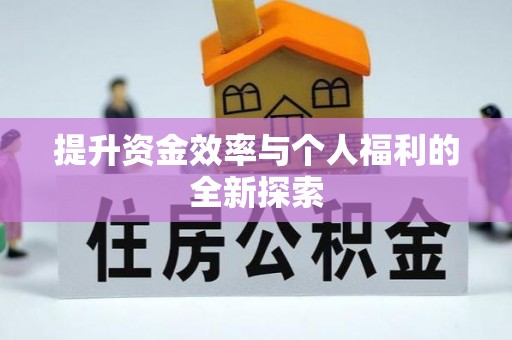 洪泽提升资金效率与个人福利的全新探索