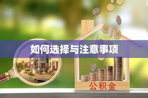洪泽如何选择与注意事项