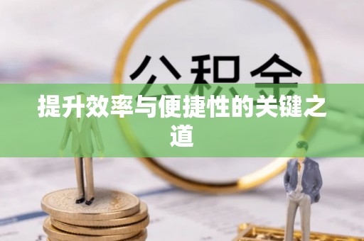 洪泽提升效率与便捷性的关键之道