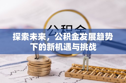 洪泽探索未来，公积金发展趋势下的新机遇与挑战