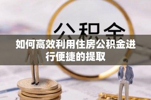 洪泽如何高效利用住房公积金进行便捷的提取