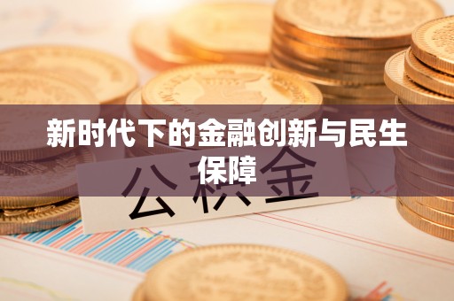 洪泽新时代下的金融创新与民生保障